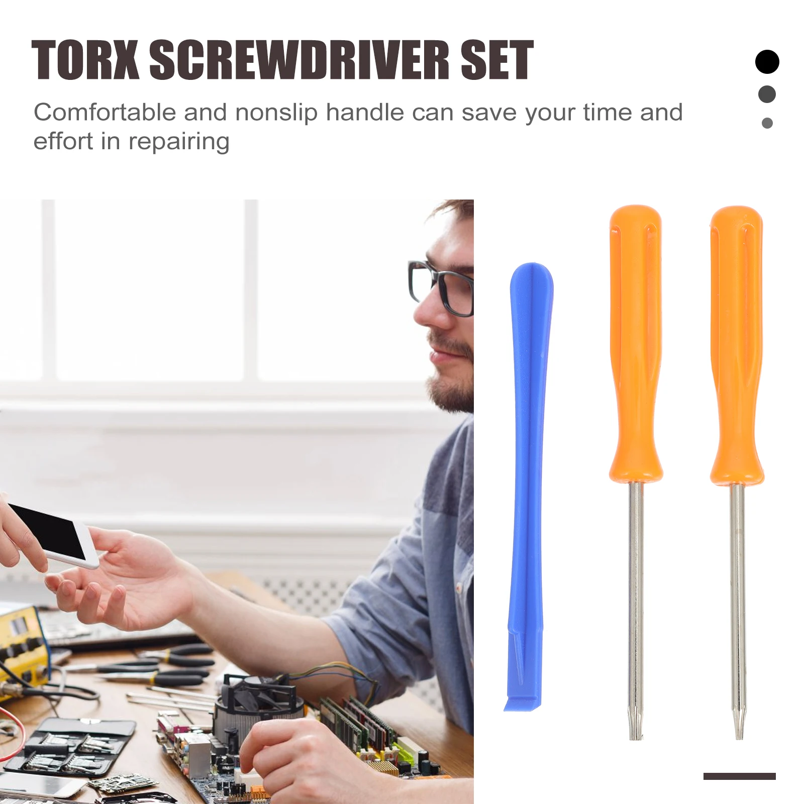 

Disassembling Tool Game Controller Repair Metal Screwdriver Set Open Shell Pry Gaming Accessories Console Parts Video