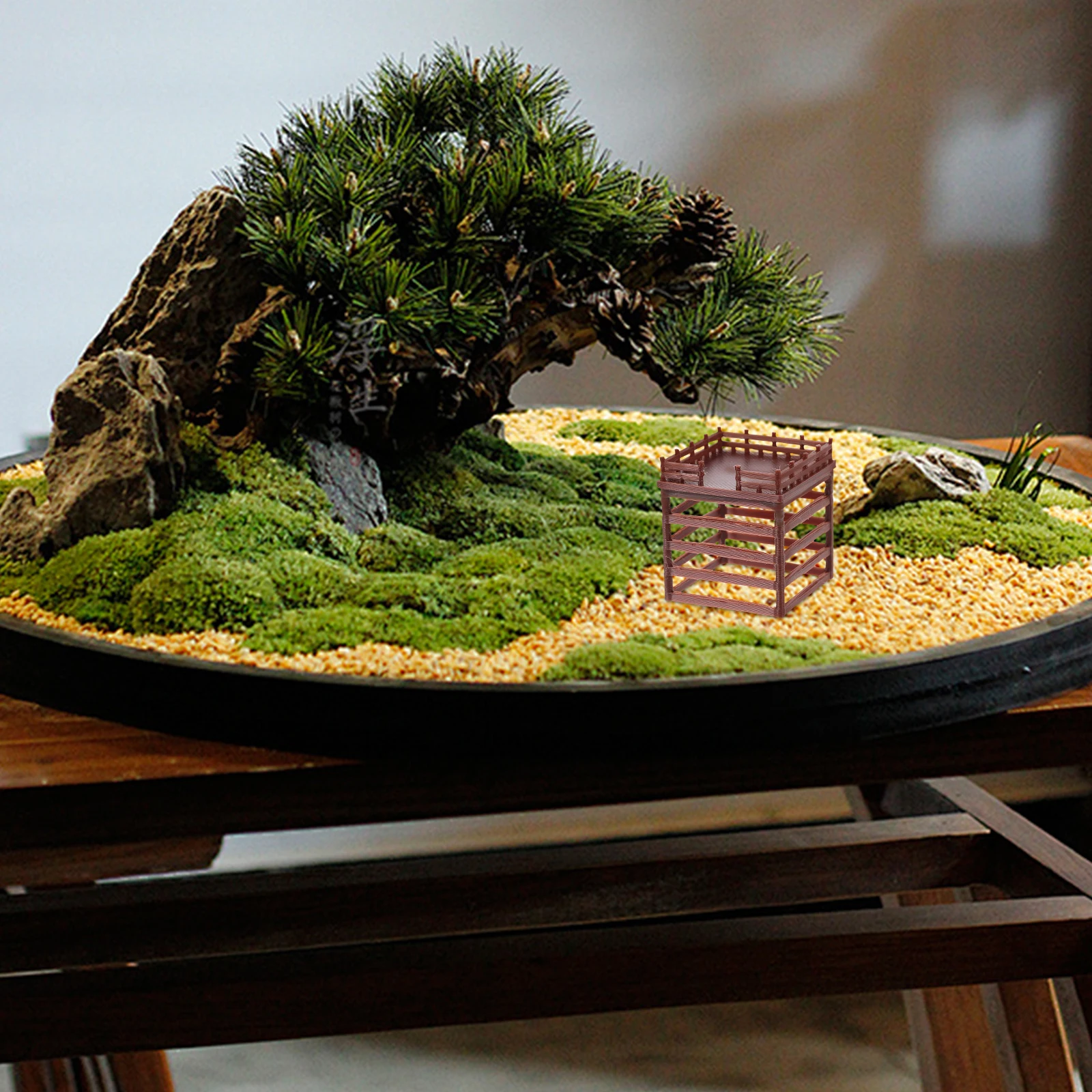 

Micro Landscape Platform Ornament Fish Tank Decoration Mini Garden Aquarium Platform Decorative Aquarium Supply