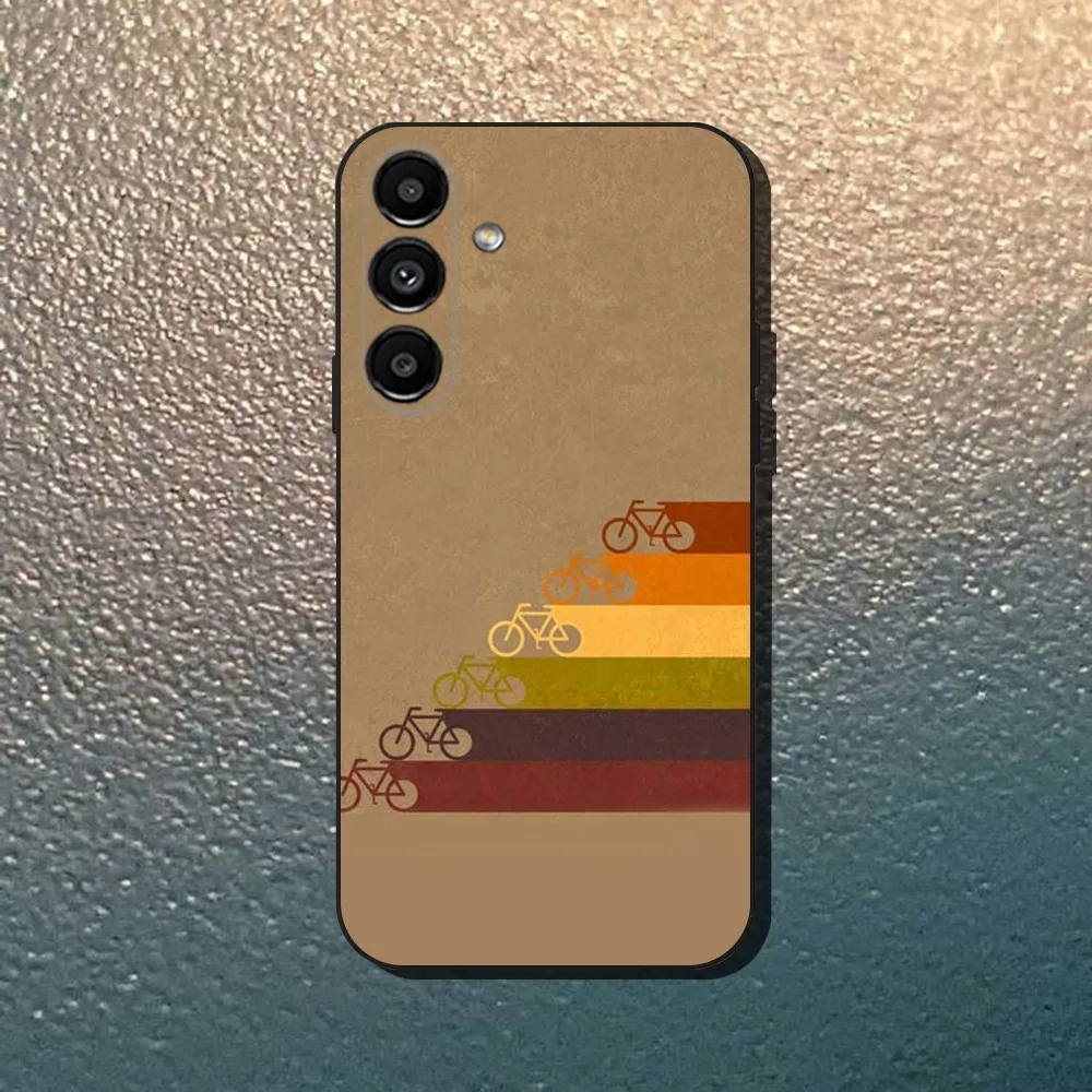 삼성 갤럭시 A13,A21s,A22,A31,A32,A52,A53,A71,A80,소프트 블랙 쉘용 투르 드 프랑스 자전거 전화 케이스