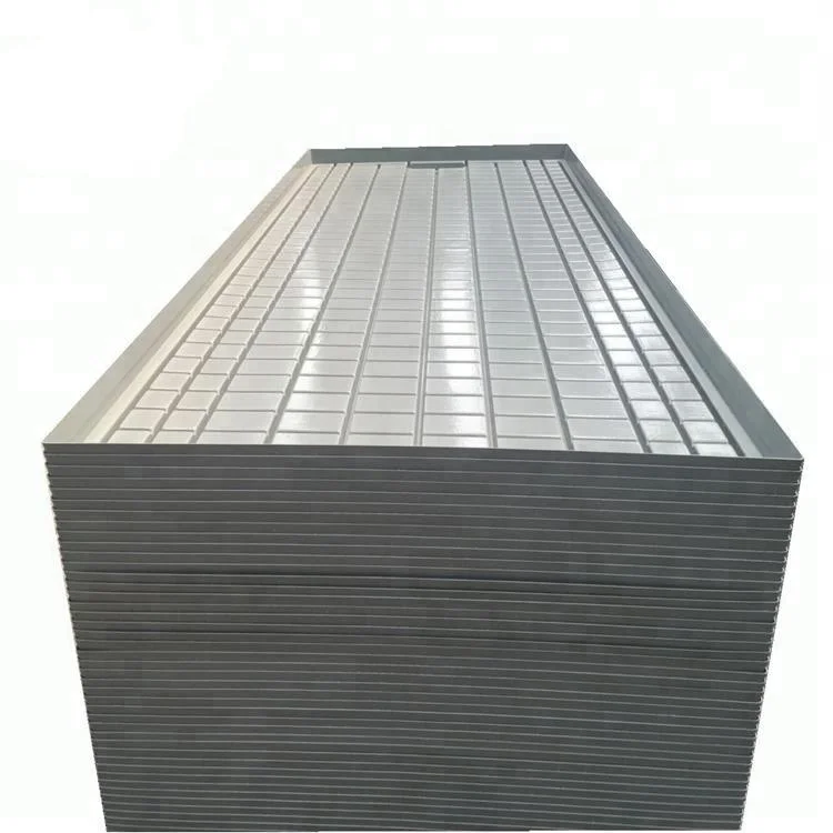 Hydroponic Flood Tray Ebb and Flow Polystyrene Growing Table and Rack Greenhouse Benches