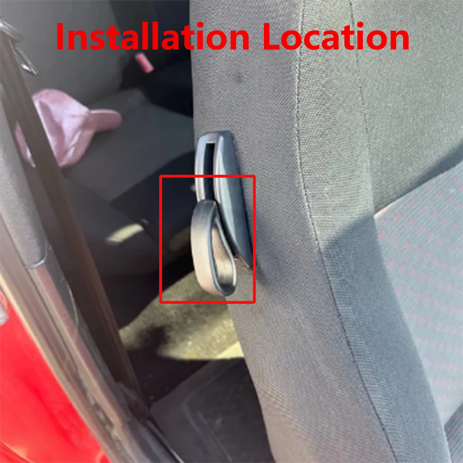 2X Car Seat Base Adjustment Handle Lever Lift Tilt Left Right Black Accessories For Seat Ibiza Arosa 1J3881633B 1J3881634B