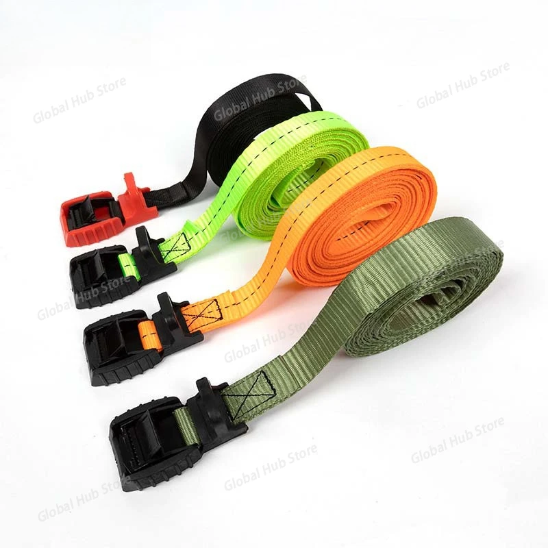 Cargo Binding Belt Tension Strap Pressure Buckle Binding Strap Fixed Belt Tensioner Trailer Belt Super Tension Scratch-proof