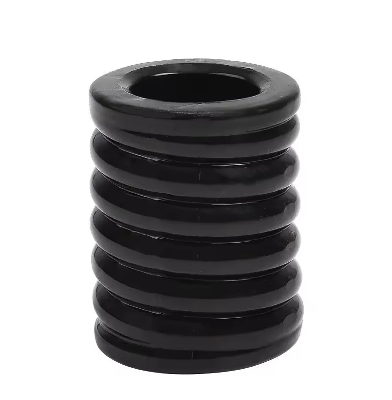 Male Penis Lock Cock Ring Bondage Erection Ball Ring Delay Ejaculation Reusable Enlargement Ball Stretcher Sex Toy For Man