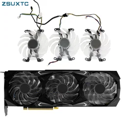 new 90MM 4PIN RTX 3090 3080 3080TI GPU fan for GALAX RTX 3080 Ti 3080 3090 SG graphics card replacement fan