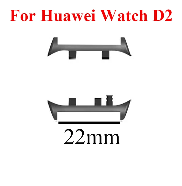 1pair Adapter For Huawei Watch D2 Watchband Strap Connector Bracelet 22mm Width Stainless Steel Accessories for Huawei Watch D2
