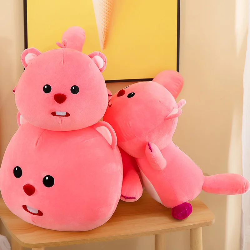 

50/100cm Loopy Big Size Plush Toy Anime Cartoon Soft Stuffed Doll Pillow Girls Bedroom Decorative Toy Children Birthday Gifts