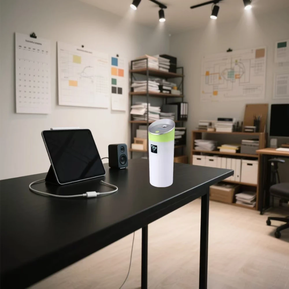 مرطب هواء صغير USB سعة 300 مل - مرطب هواء محمول وهادئ ومدمج للسيارة والمكتب والمنزل #6