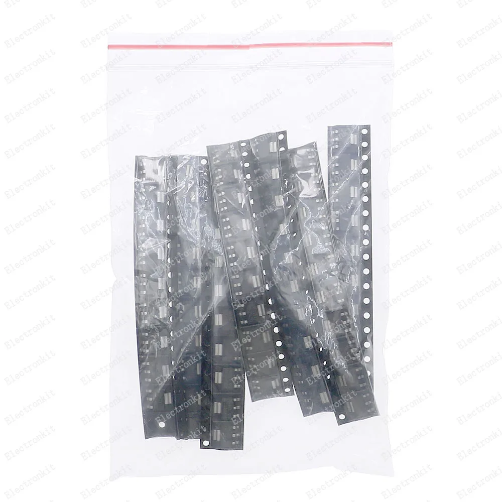 70pcs AMS1117-ADJ 1.2V 1.5V 1.8V 2.5V 3.3V 5V SOT-223 Low Dropout Voltage Regulator SMD Transistor Kit Box Triode Tube DIY Set