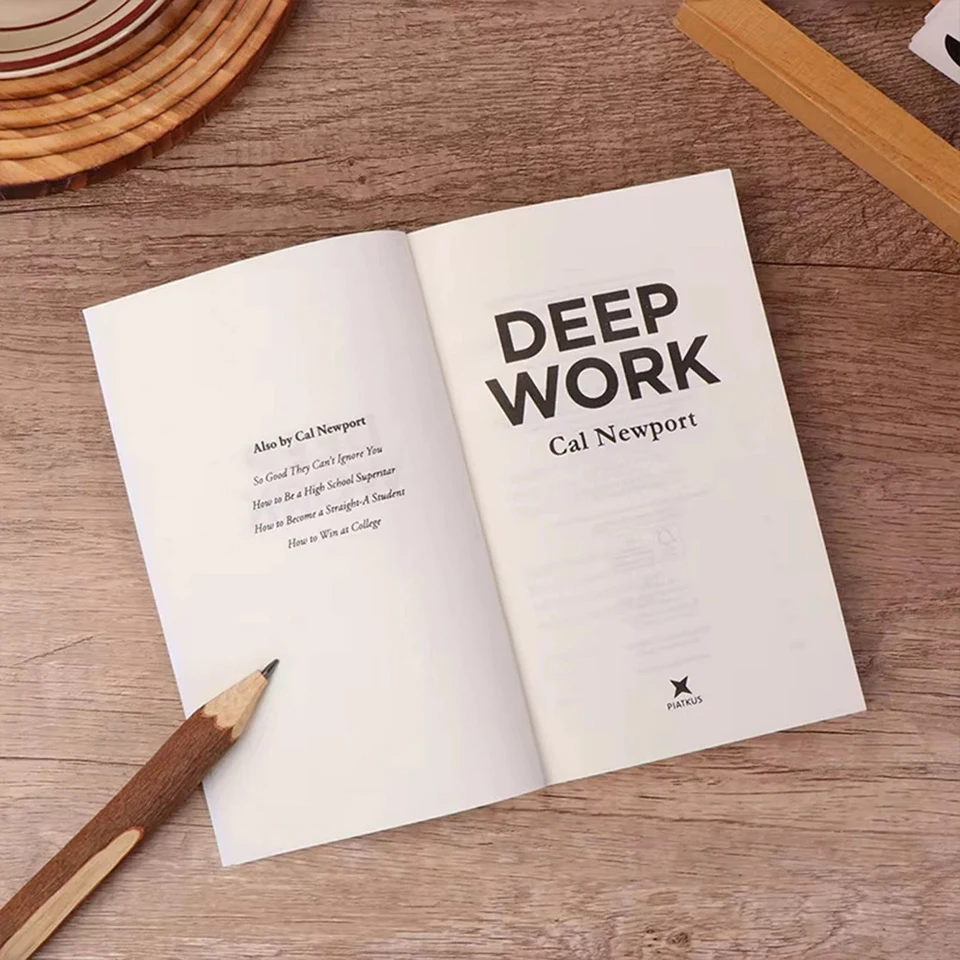 Deep Work: Rules for Focused Success in a Distracted World by Cal Newport, Leadership & Motivation English Book Paperback Books
