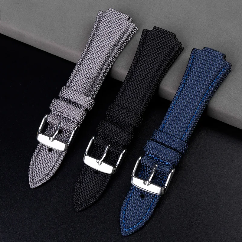 Watchband for Casio Edifice EFB-680 Steel Ocean Heart Series Nylon Outdoor Watch Strap 12mm 14mm Wristband Men's Bracelet view 4
