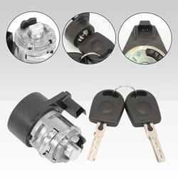 Steering Lock Switch Lock Starter Barrel 3B0905855C Compatible with Golf IV New Beetle Polo 9N