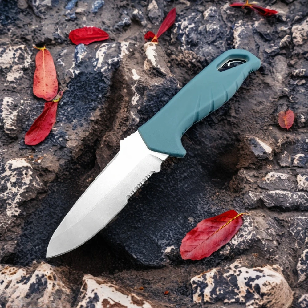 

Нож BM 18040 с фиксированным клинком для активного отдыха, сталь D2, рукоять из нейлонового волокна, для кемпинга, исследований, повседневного ношения, походов, с ножнами