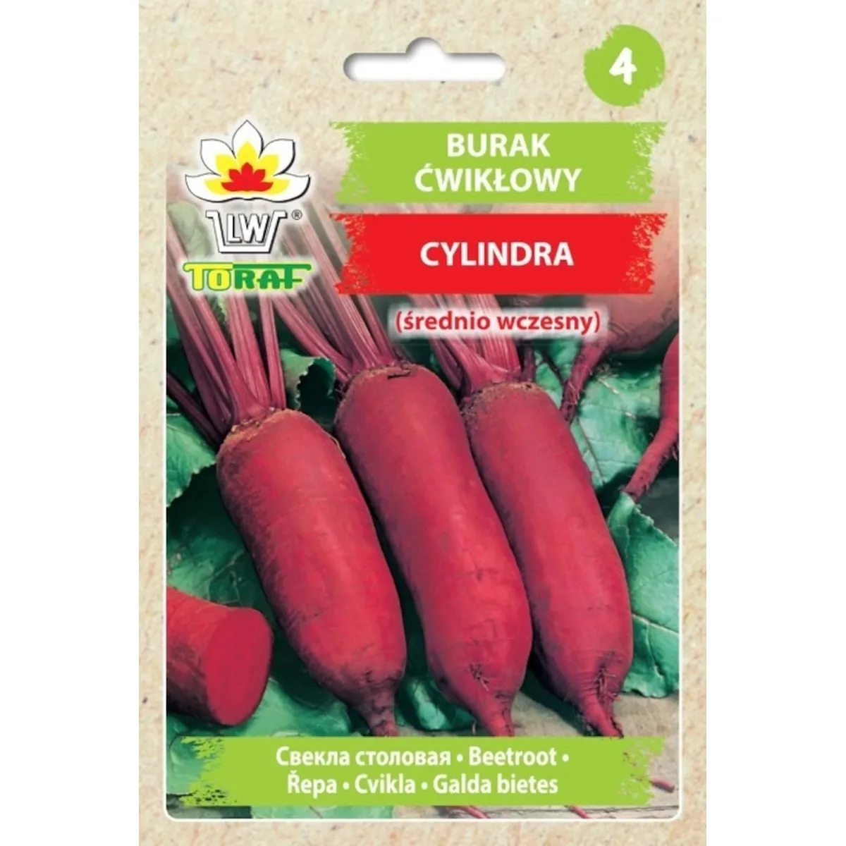 Beetroot oblong Cylinder Vegetable Beetroot Seeds 10g TORAF