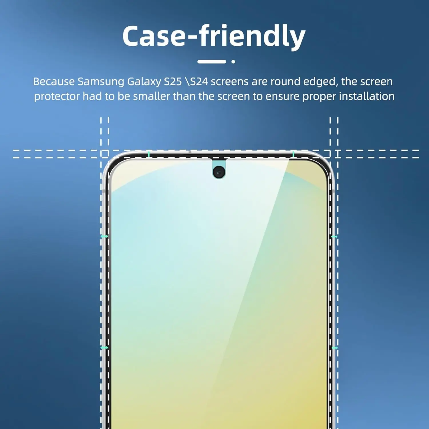 สําหรับ Samsung Galaxy S25 5G 9H HD ฟิล์มกระจกนิรภัย