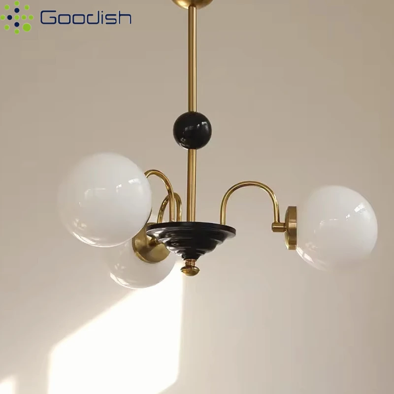 

Modern Minimalist Nordic Style Nordic Glass Ball LED Pendant Light Art Creative Lamps for Living Room Home Decoration Chandelier