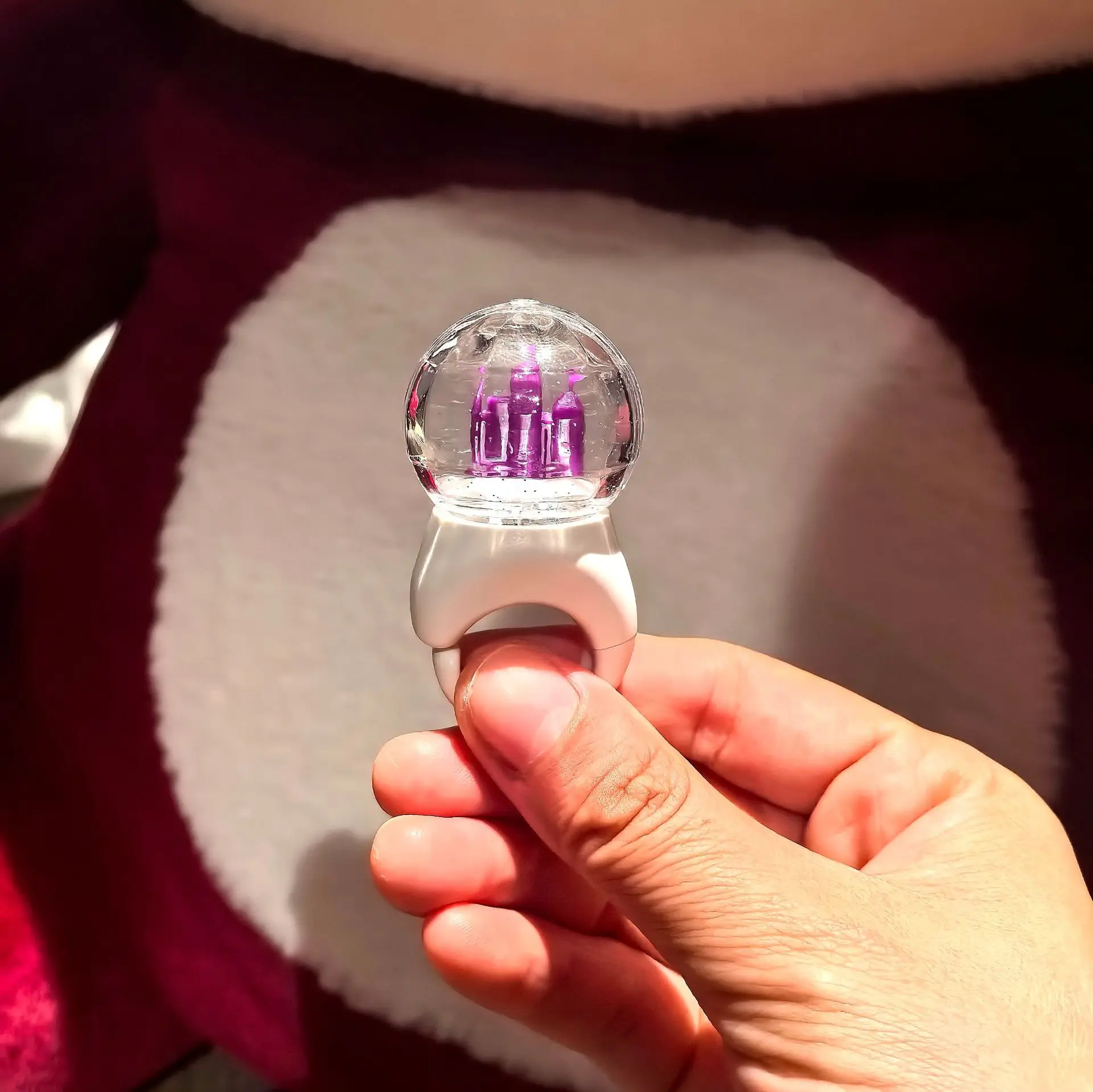 

Kpop Gidle Mini Lightstcik Ring Shape Lamp Songyuqi Minnie So-yeon ChoMiYeon Shuhua Small Flash Ring Fans Concert Support Gift