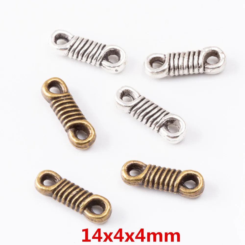 40 pieces (Daily lifeConnector) vintage zinc alloy charm metal pendant DIY jewelry discovery making accessories 3566