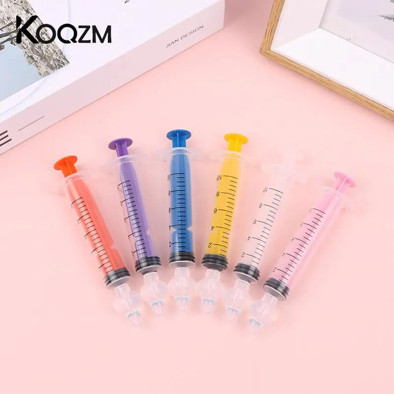 1 pz 10ML siringa per bambini aspiratore nasale in Silicone aspiratore nasale neonato bambini rinite rondella nasale strumento per tubo dell'ago del naso pulito