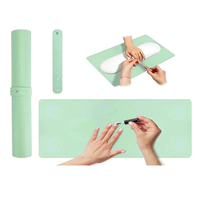 Soft, Foldable Table Mat – Waterproof, Scratch-Resistant, Easy-to-Clean PU Leather Desk Pad for Office and Portable Use - view 3
