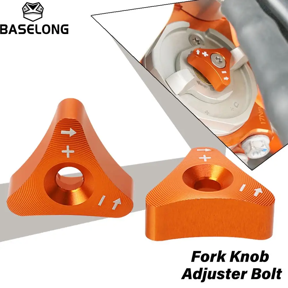

48MM Forks Front Shock Absorber Knob Adjuster For KTM Husaberg Husqvarna SX SXF EXC XCW 125-530 690 SUPERMOTO ENDURO DUKE SMC WP