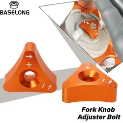 For KTM 1050 1090 1190 ADVENTURE 1290 Super Adventure R S T Motorcycle 48mm Front Shock Absorber Fork Knob Adjuster Bolts Screws
