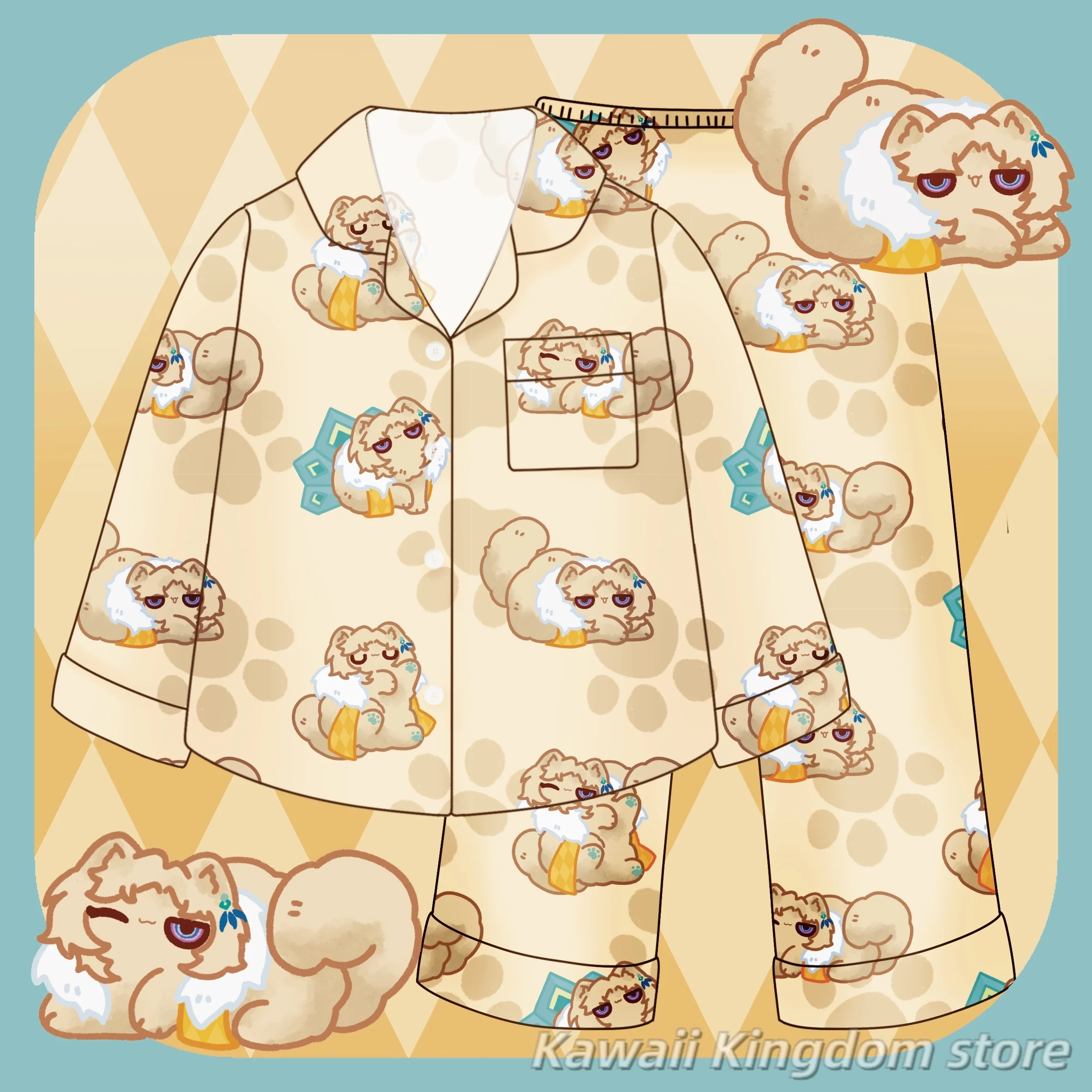 

Honkai: Star Rail Авантюрин аниме косплей костюм летние пижамы с длинными рукавами домашнее платье для мужчин и женщин талисман студенческий аксессуар