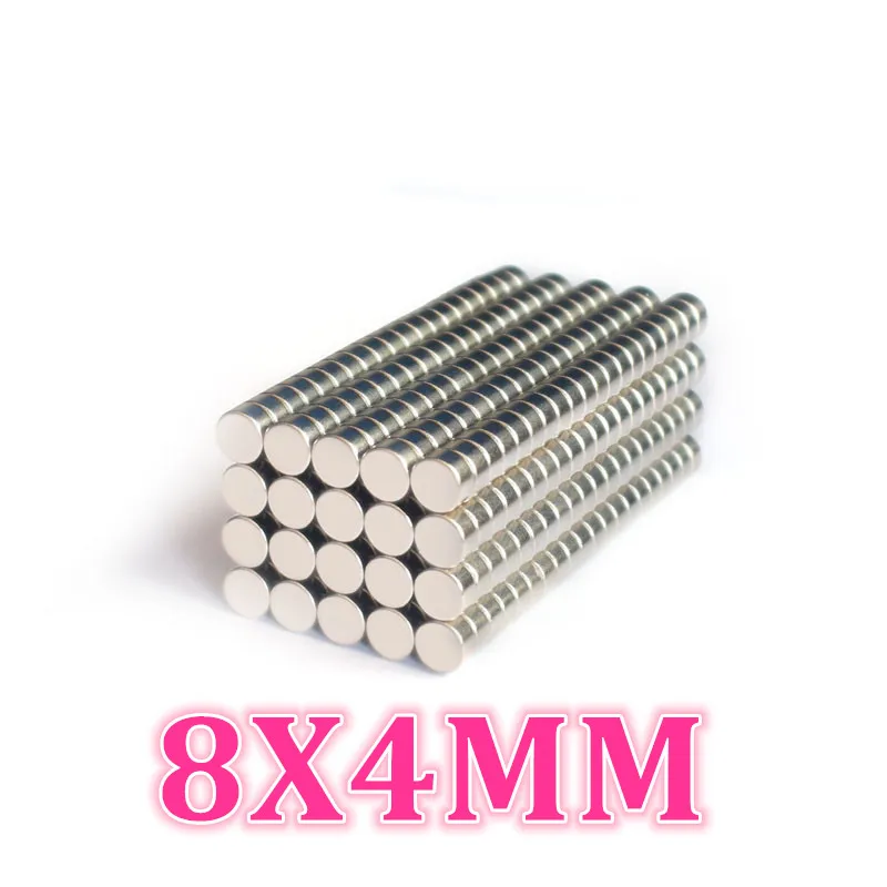 Zion-直径8x1mm, 8x2mm,n35の小さな円形の強力な磁石,耐久性のあるネオジムディスク