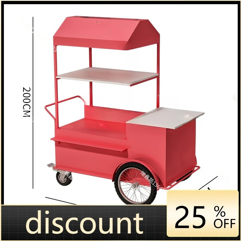 LMM movable tea booth live stream multi-layer coffee float beauty promotion car