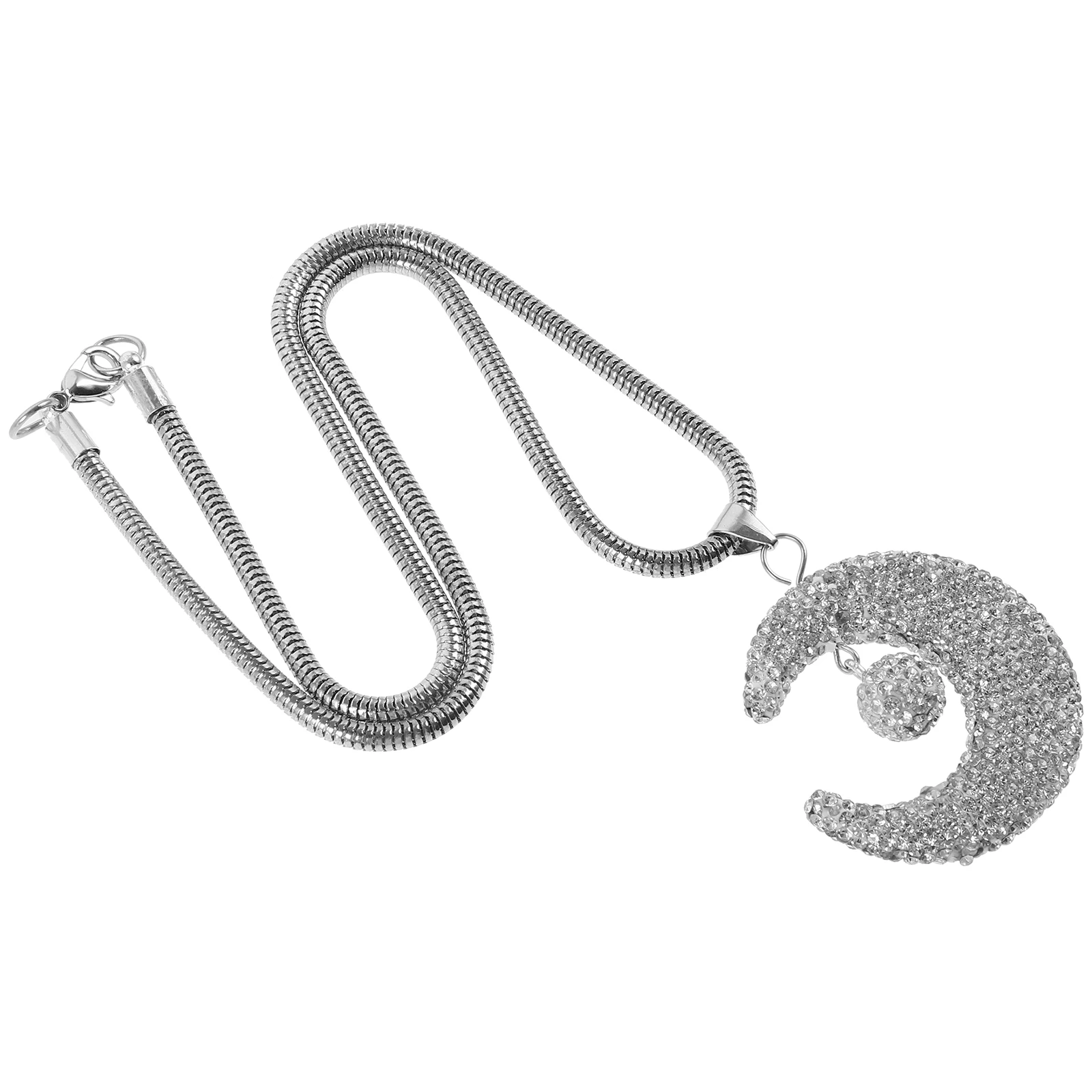 

Rear View Mirror Hanging Decoration Car Accessories Drill Ball Heart Shape Pendants Car Interior Decorations Women