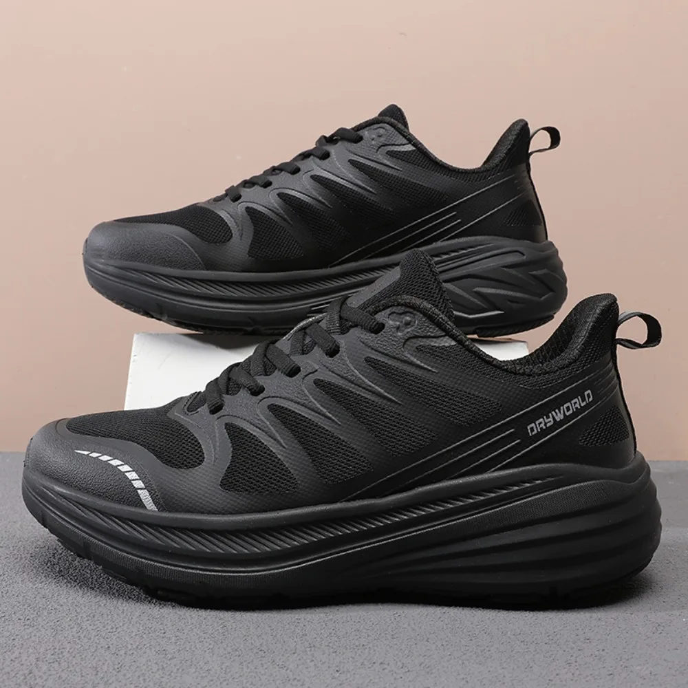 Walking Shoes For Men Wide Design Sneakers Cushioned Tennis Running Shoe With Arch Support For Plantar Fasciitis Relief