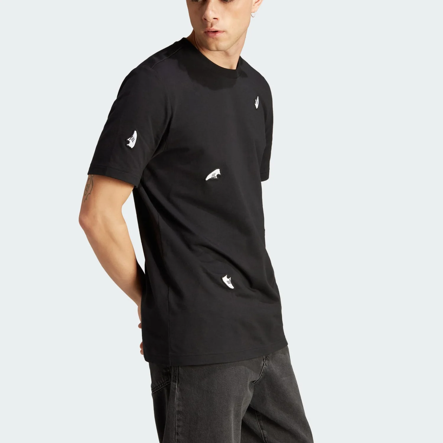 Adidas genuine 2023 New Men's Sport Round Neck Short Sleeve T-Shirt IL5384