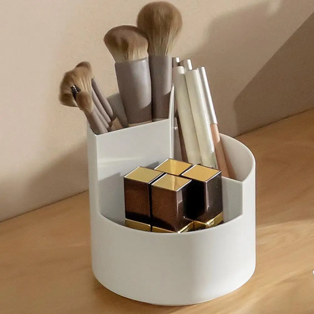 360 ° Вращающийся держатель для ручек, большая емкость, настольный пенал, подставка для канцелярских принадлежностей, школьный органайзер для хранения, офисный органайзер, ручка с 9 сетками R4L6