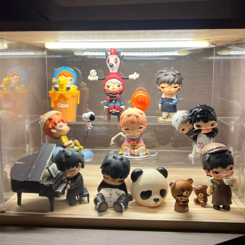 

Продукт POPMART Hirono Big Family Комбинированная серия Подвесная карточка Фигурка-изготовитель Ограниченная серия Изысканные коллекционные модные игрушки