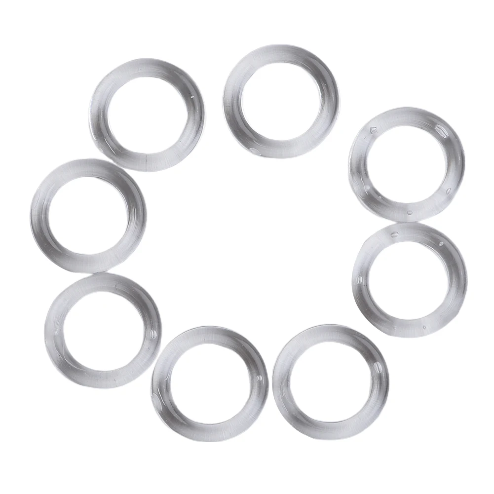 Practical Universal For Use As Cord Guides On Roman Blinds Curtain Rings Roman Circle 100pcs 20pcs Transparent