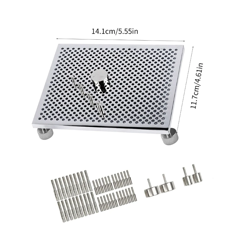 avvolgimento cavi per maschere in filo alluminio ZB91 Comodo pannello per piegare i fili Completo creazione in