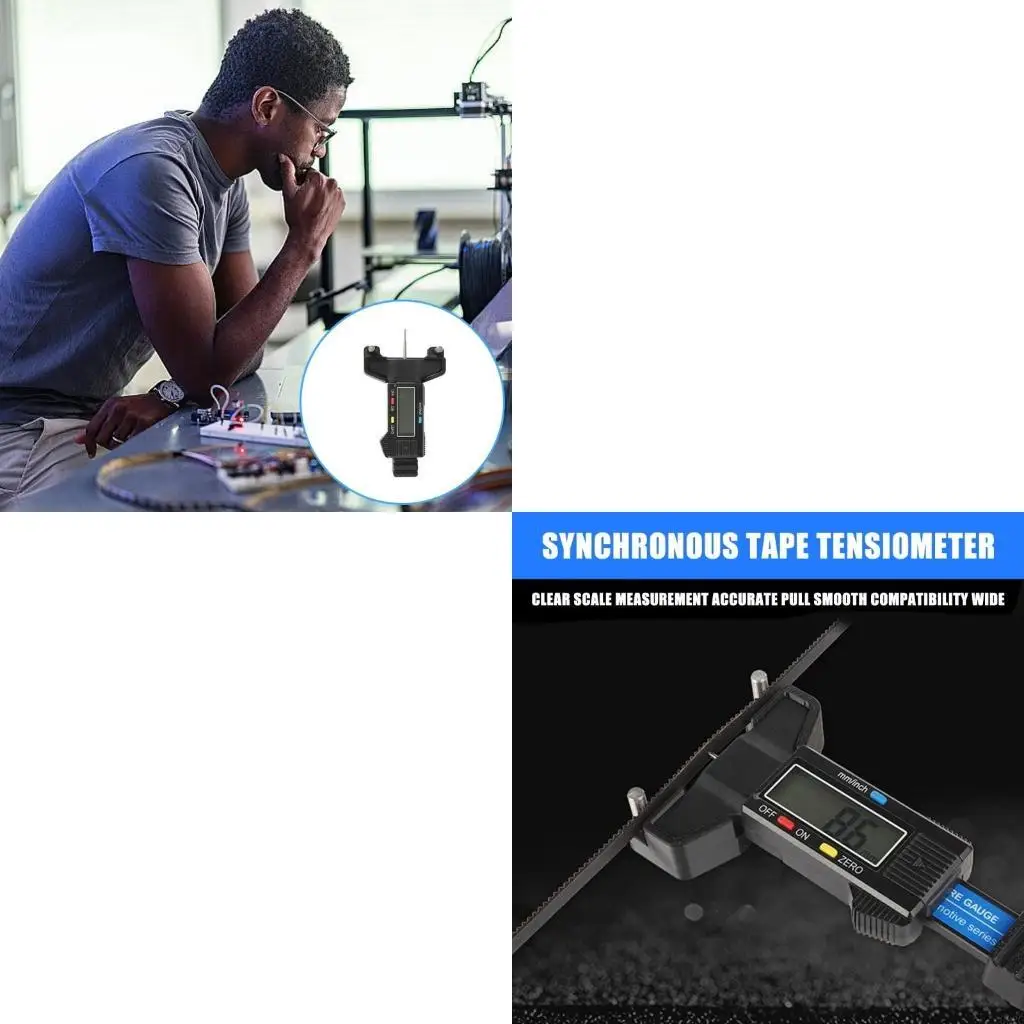 G92C Efficient 2GT Timing Belt Tension Meter Checker Gauge For 3D Printer Calibration