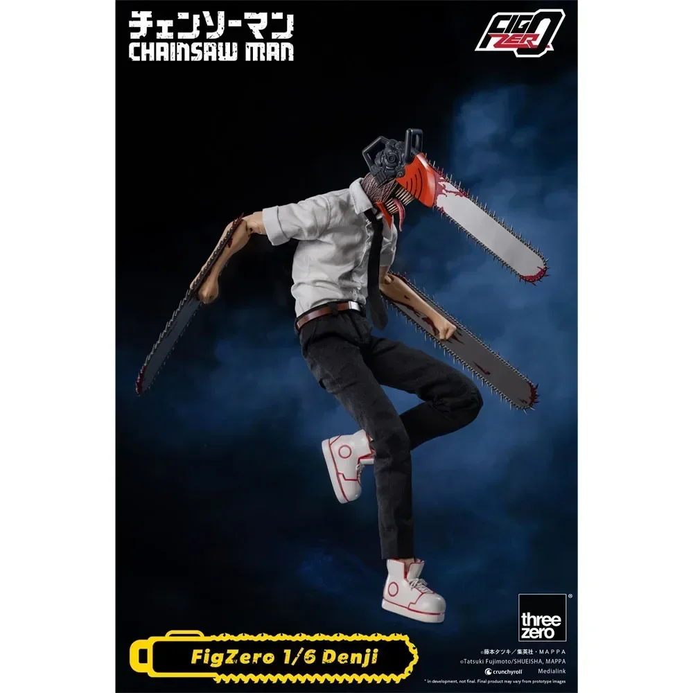 In Voorraad Threezero 1/6 Denji 3Z0407 31CM Action Figure KETTINGZAAG MAN Vrouwelijke/mannelijke Soldaat Action Figure Hobby Verzamelen Model