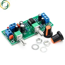 Single power 10-24V overweight subwoofer front stage plate low pass filter board front stage tone board front finished board