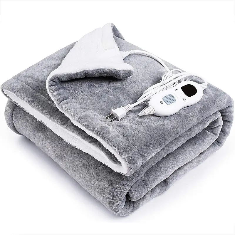 Hot Sale Electric Heated Blanket 120w Guangdong Shenzhen Electric Blanket For Winter