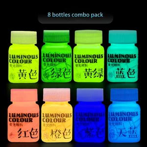 Bức tranh acrylic huỳnh quang tỏa sáng trong bóng tối, ánh sáng rực rỡ, học sinh, vẽ tay, làm cho chính mình, ánh sáng tường dệt 8 Bán hàng bán hàng chính - №4