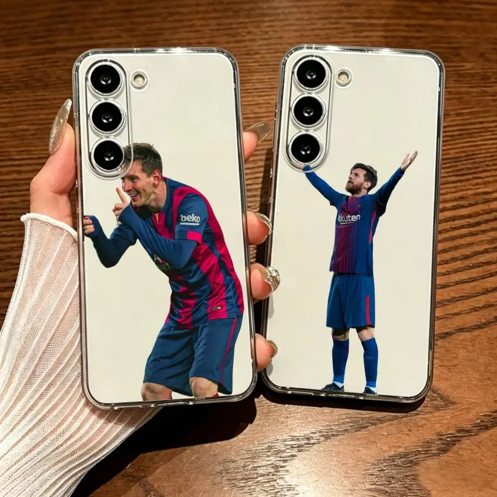 LM10 Anti-Fall Transparent Printed Phone Case For Samsung Galaxy A73/A72/A71/A53/A52/A51/A22/A91/A80