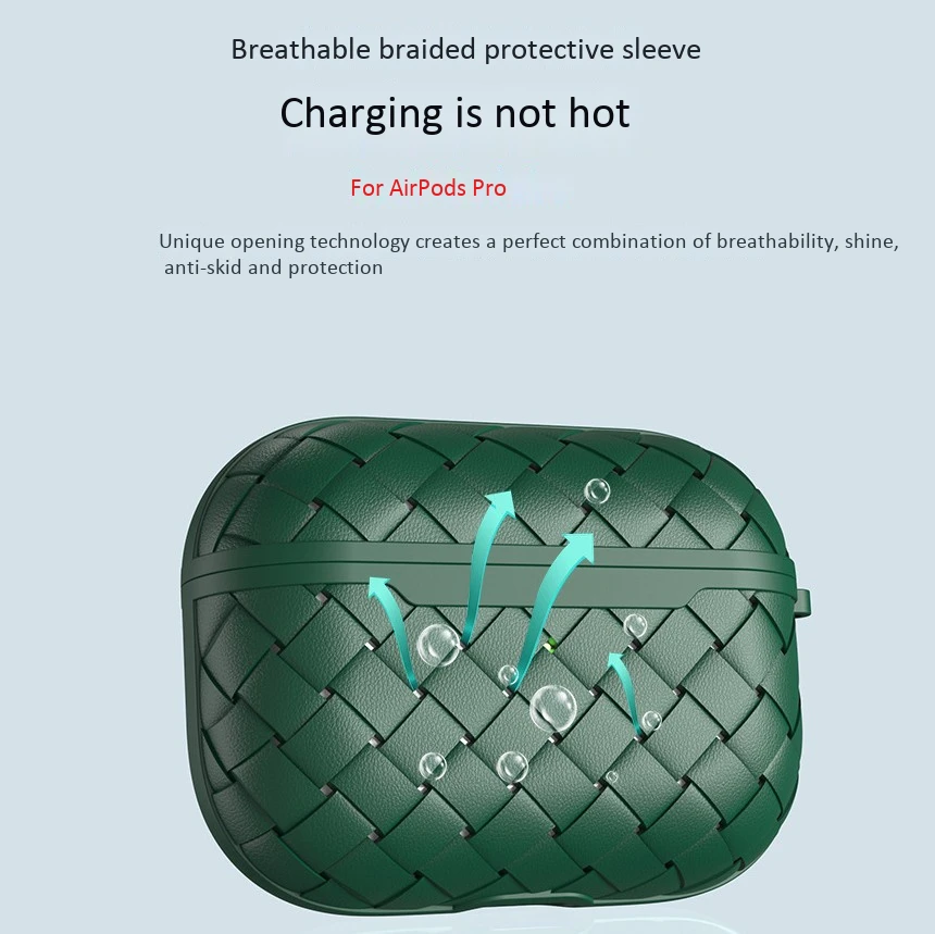 N93R สำหรับเคสหนังหูฟังโปรเคสซิลิโคน TPU ป้องกันรอยนิ้วมือ