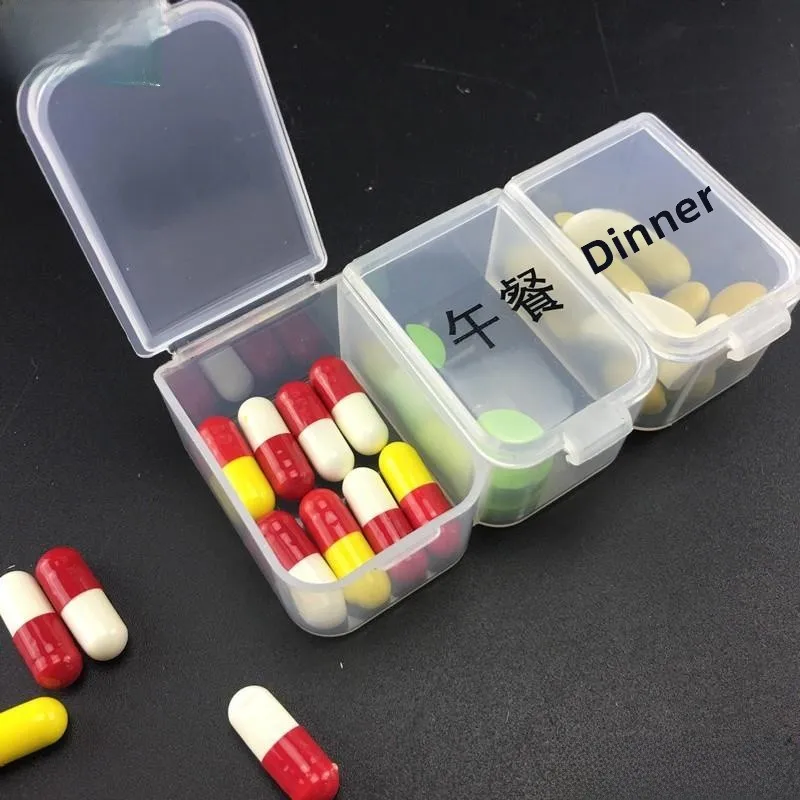 

Большая коробка для хранения лекарств, органайзер для медикаментов, контейнер для домашнего хранения