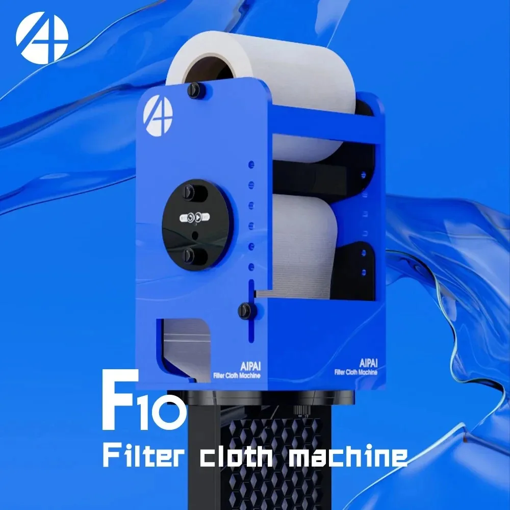 Skynuo F10-B Automatic Filter Cloth Machine with LCD Screen for Fish Tank APP Controlled for Seawater Coral Fish Tank Filter