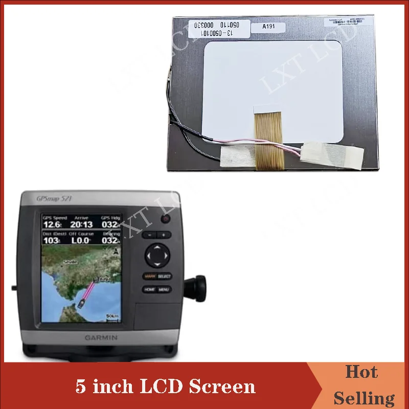 

Original 5 inch LCD Display Screen For Garmin GPSMAP 521 521S LCD Replacement