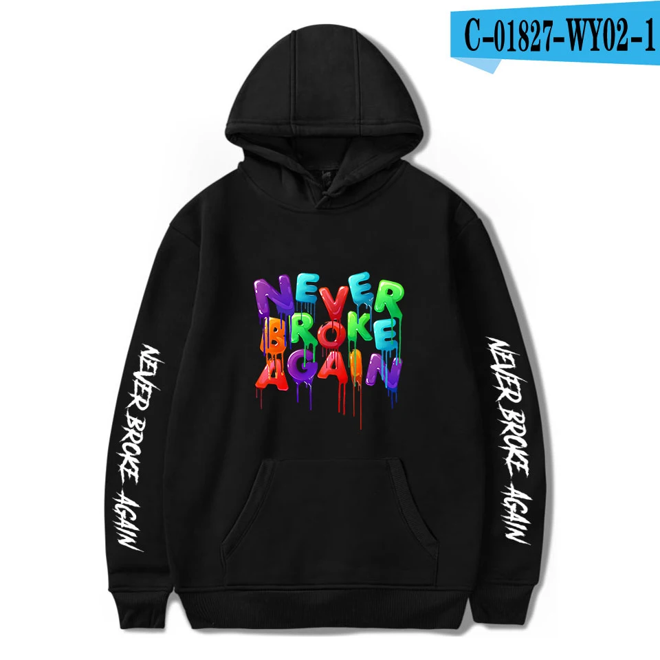 Hoodies Rapper Youngboy Never Broke Printed Hooded Jacket Men Women Fashion Pullover Sweatshirt Unisex Oversized Hoodie Coat