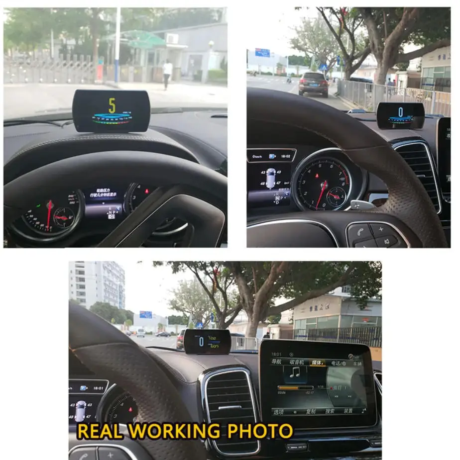 For Great Wall TANK 300 400 500 700 800 Tesla Model 3 Y S X Roadster Car OBD2 GPS USB HUD Head Up Display Windscreen Projector