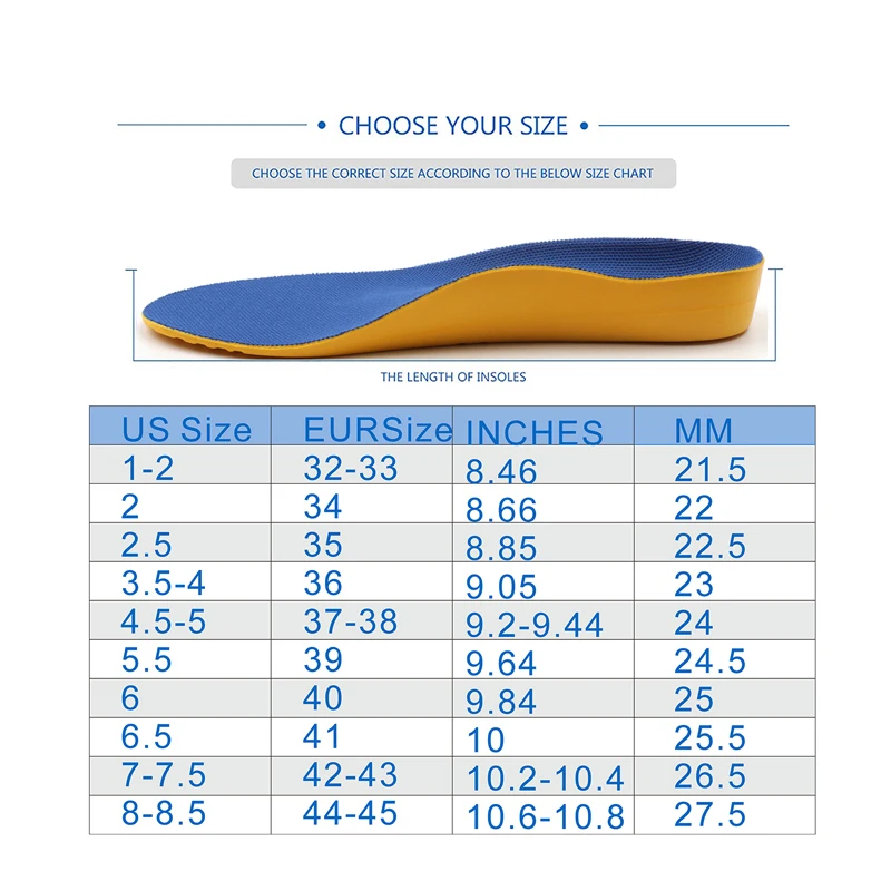 Kids Children Orthotics Insoles Correction Foot Care For Kid Flat Foot Arch Support Orthopedic Insole Soles Sport Shoes Pads