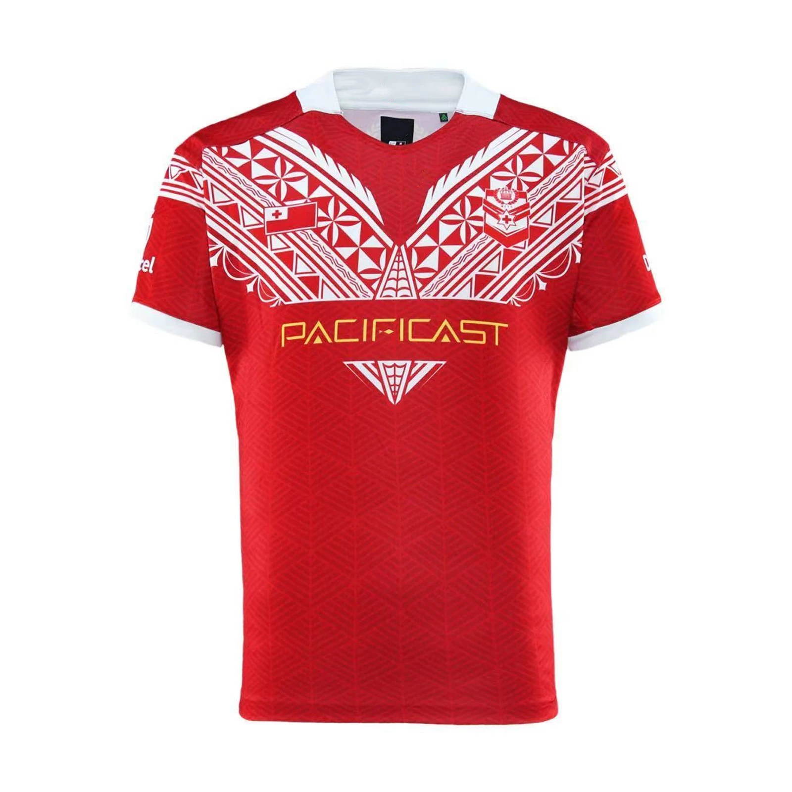 2025/26 قميص تونغا للرجال المنزلي للرجبي