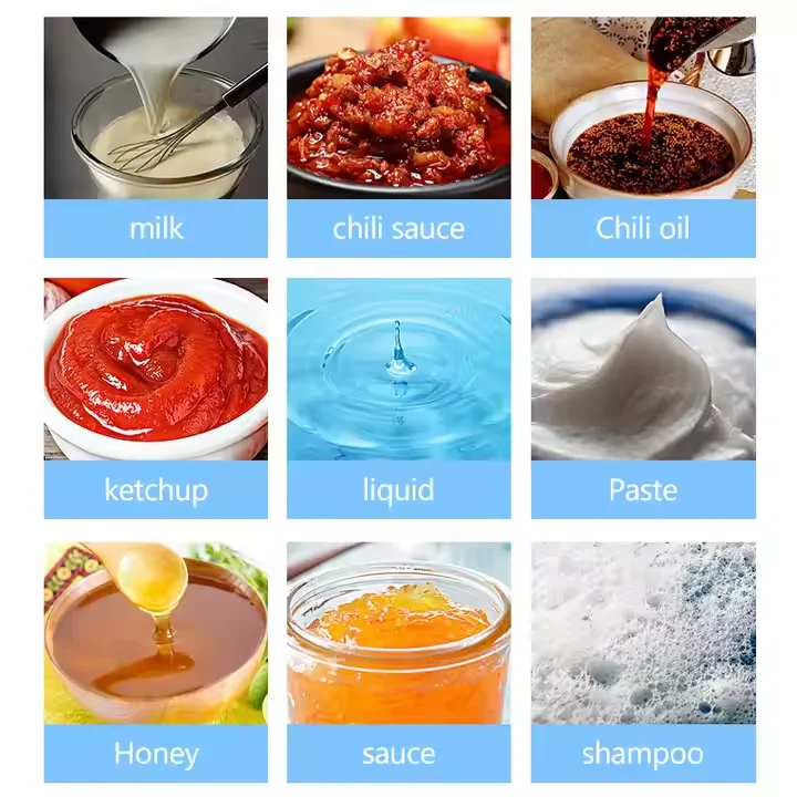 Automatic Liquid Paste Packet Sachet Pouch Bagging Sealing Barbecue Sauce Oyster Sauce Jam Sachet Packing Machine